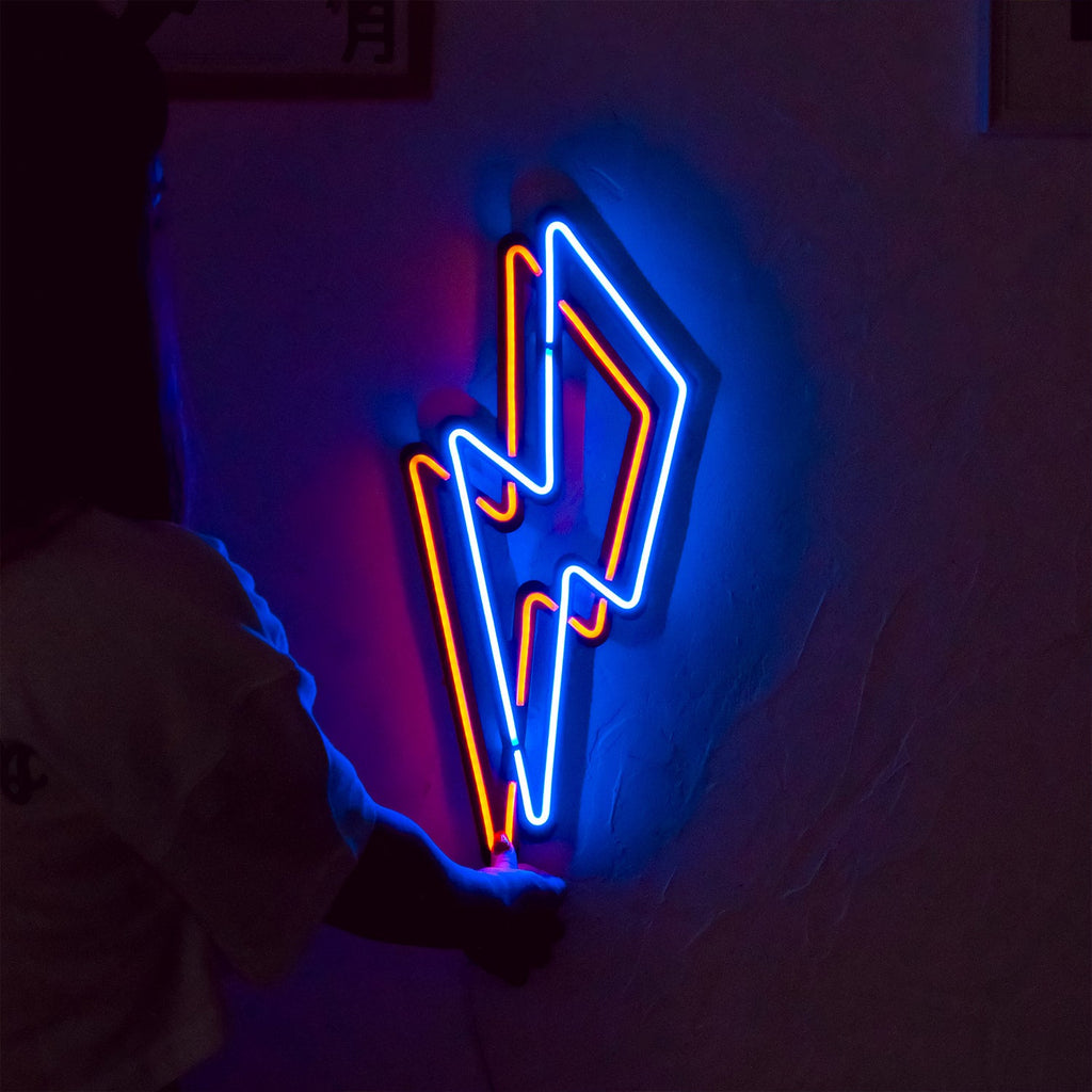 Flash , flas neon , flash , neon wall art - Neon Wall Art | THEDUKHA