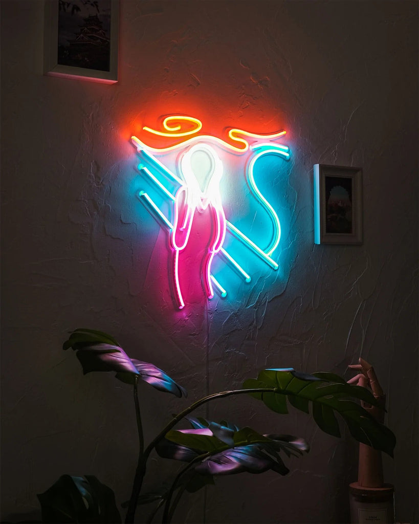 Grito Neon Wall Art , neon wall art , neon wall decor , neon wall sign - Neon Wall Art | THEDUKHA
