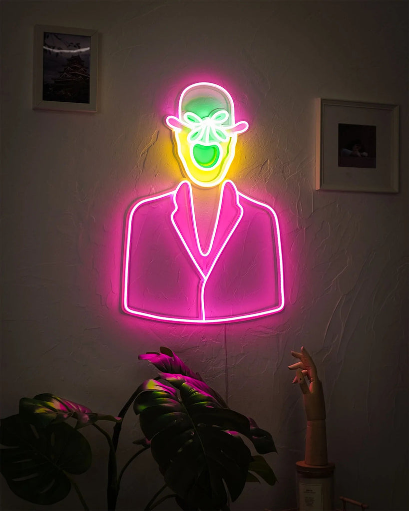 Homem Neon Wall Art , neon wall art , neon wall decor , neon wall sign - Neon Wall Art | THEDUKHA