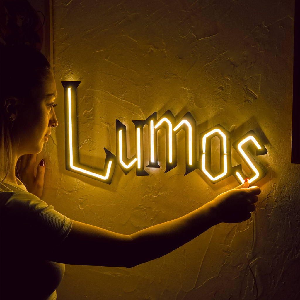 Lumos , lumos , neon , neon sign - Neon Wall Art | THEDUKHA